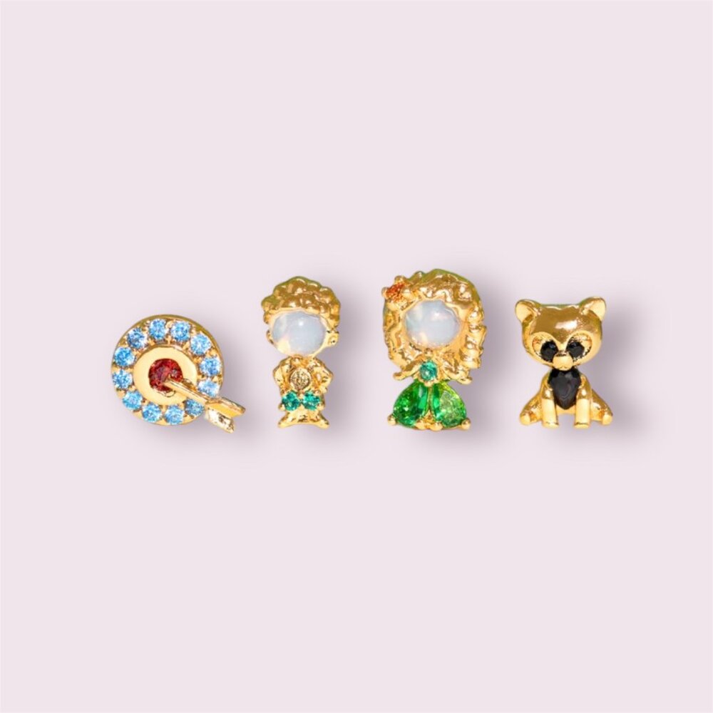 Disney Princess Inspired Earrings- Merida/Brave
